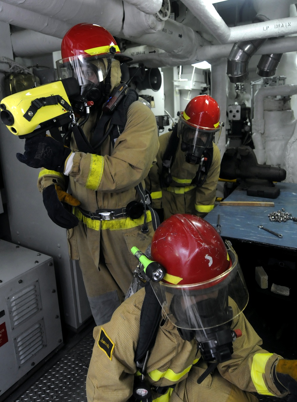 Sailors keep sharp with training