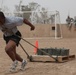 U.S. Soldiers from 2-23 Infantry Regiment play a volleyball game on Camp Taji