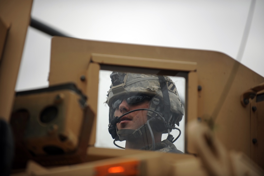 Golden Lions Prepare for QRF duties on Election Day