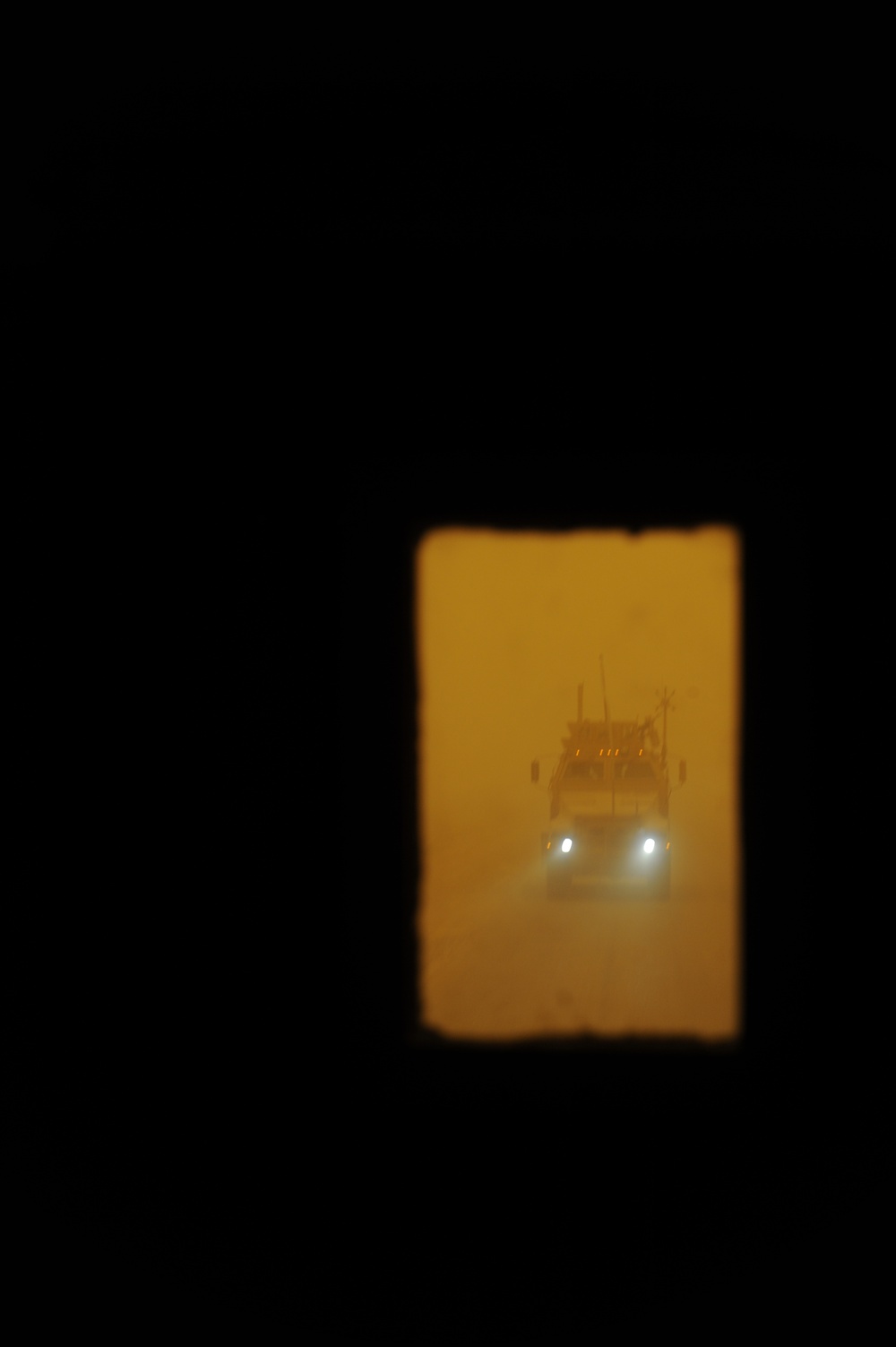 Sandstorm Strikes Fort McHenry