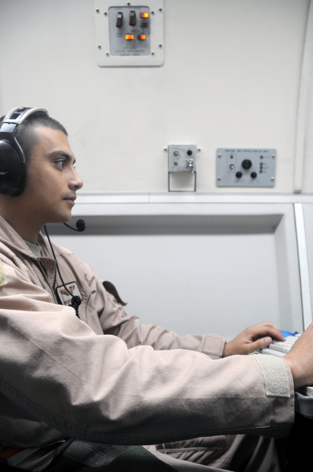 Tinker Senior Airman, Indianapolis Native, Maintains Radar Ops on AWACS Combat Air Missions in Southwest Asia