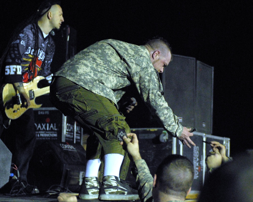 Five Finger Death Punch provides knockout entertainment