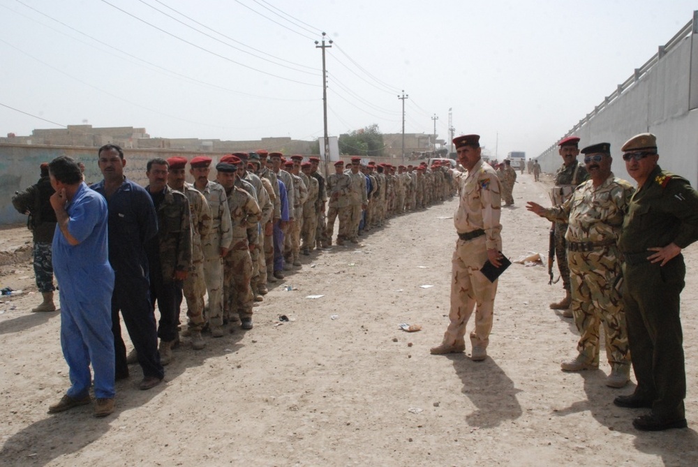 Iraqi Security Forces participate in special needs voting