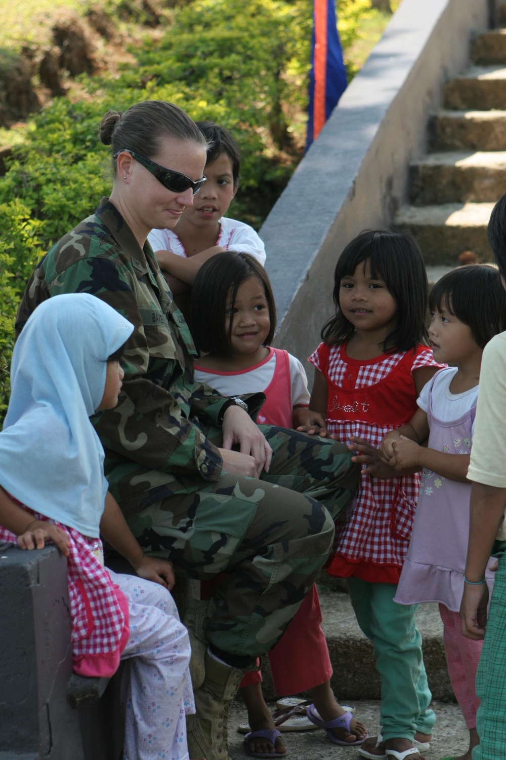 Hundreds Celebrate New School Buildings Built by Filipino Contractors and U.S. Navy Seabees