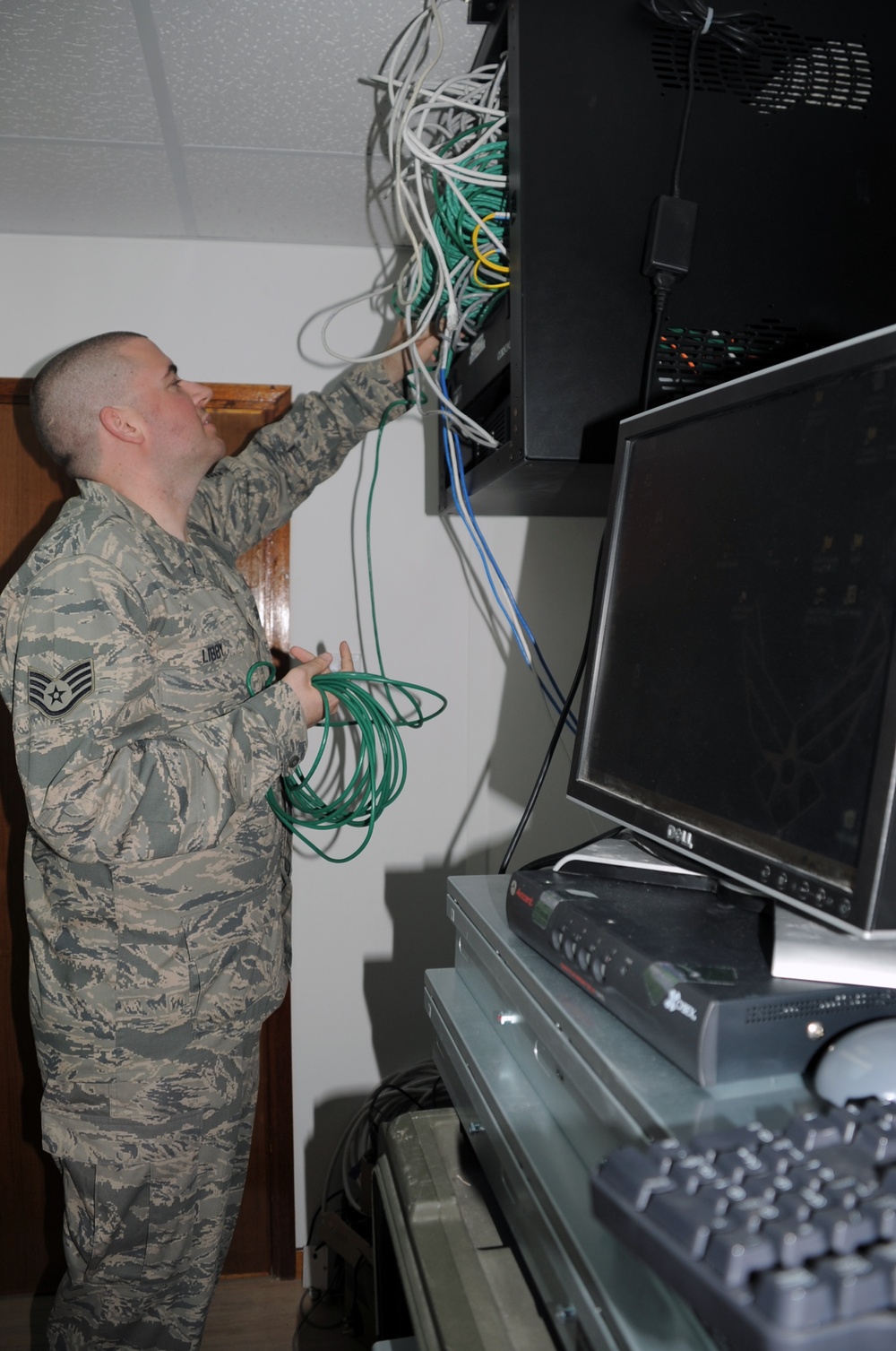Andrews NCO, Porter Native, Ensures Medical Information Systems Always Ready for Deployed Providers