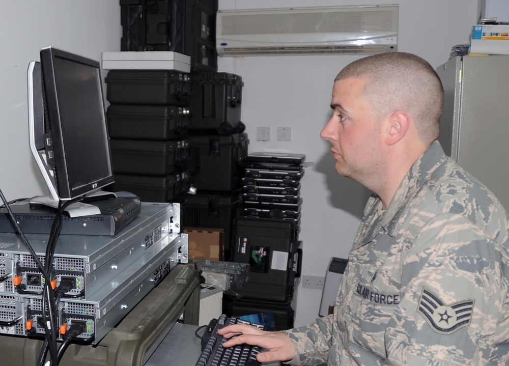 Andrews NCO, Porter Native, Ensures Medical Information Systems Always Ready for Deployed Providers