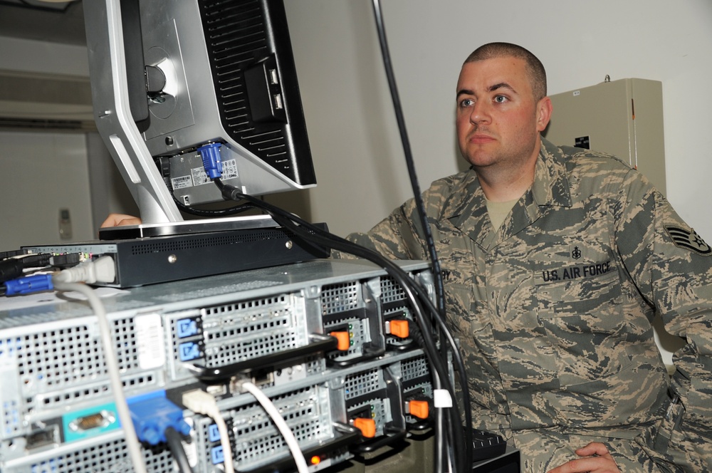 Andrews NCO, Porter Native, Ensures Medical Information Systems Always Ready for Deployed Providers