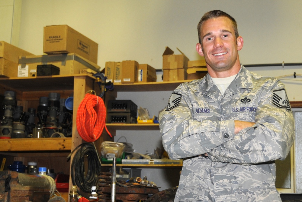 Vandenberg Senior NCO, Sonora Native, Leads Civil Engineer Section for Water, Fuels System Maintenance