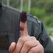 Iraqi security forces vote