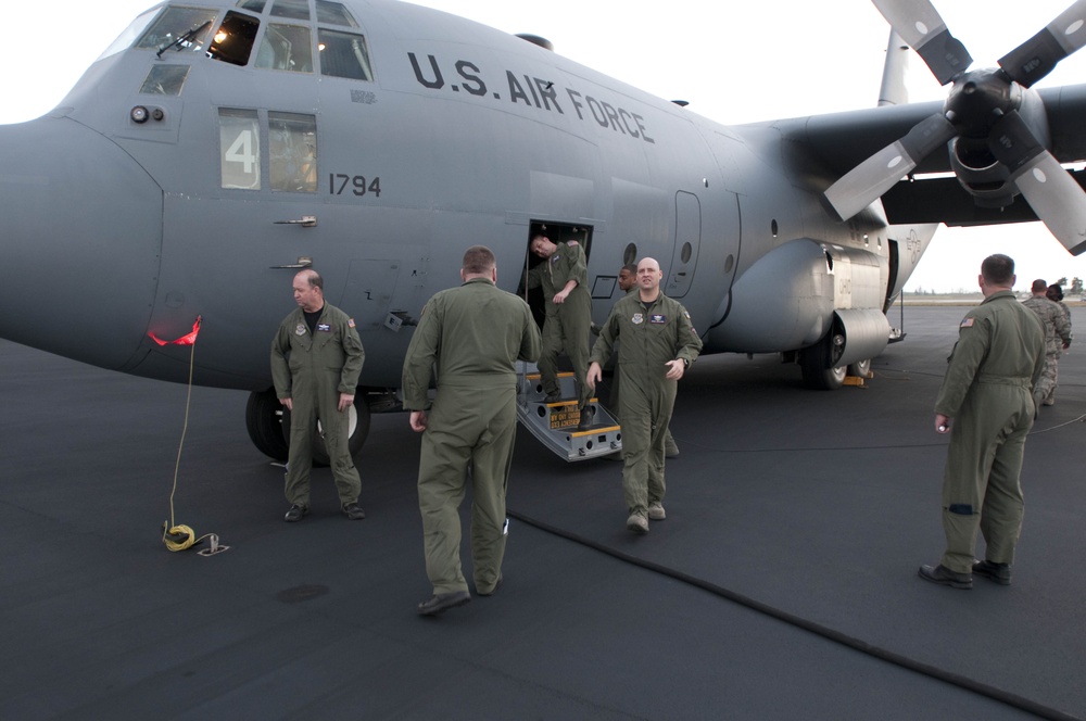 Missouri C-130s, crews divert to Chile