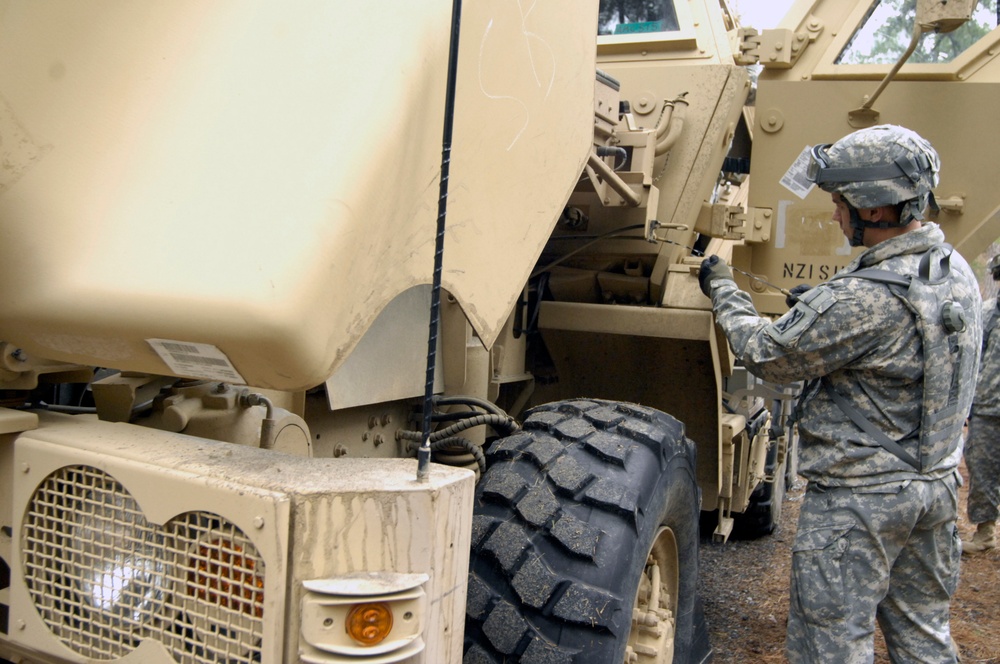Quartermaster Unit Trains at Dix