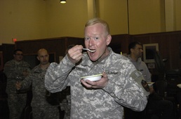 Soldiers Have Hot Time at Chili Cook-off