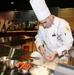 Army Reserve Staff Sgt. Joseph Parker competes in the contemporary category at Army Culinary Arts Competition