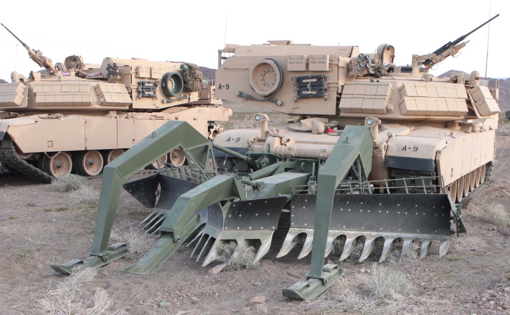 Afghanistan-bound Marines use assets to engage improvised explosive devices