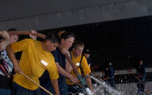 agricultural wash down at Naval Station Guantanamo Bay