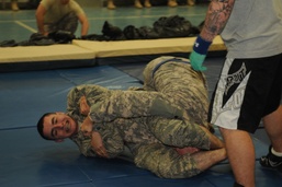 Service members compete in 'Phoenix Support' combatives tournament