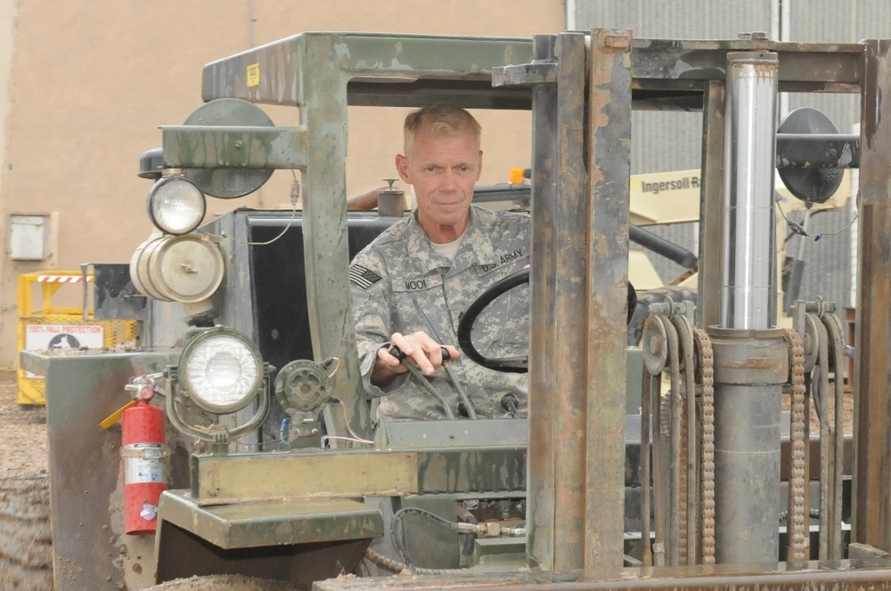 Master Sergeant spends 26 years with maintenance company