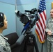 Col. Richard Knowlton is interviewed by Staff Sgt. Anaidy Claudio