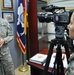 Col. Richard Knowlton is interviewed by Staff Sgt. Anaidy Claudio