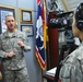 Col. Richard Knowlton is interviewed by Staff Sgt. Anaidy Claudio