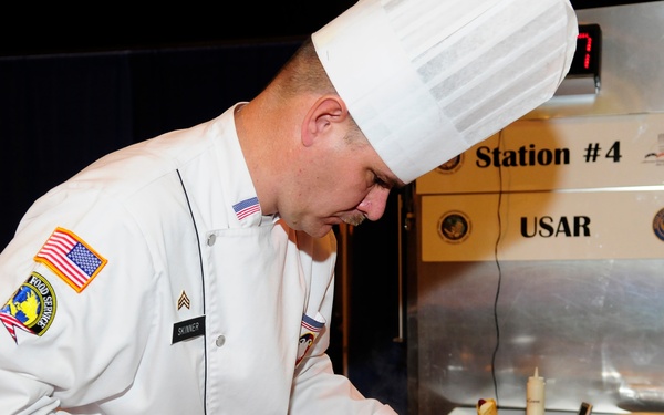 Contemporary category at Army Culinary Arts Competition