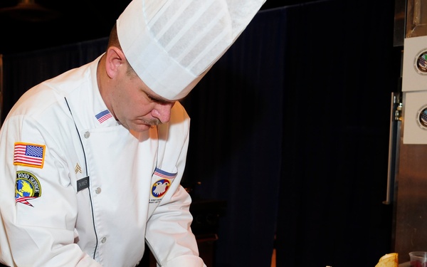 Contemporary category at Army Culinary Arts Competition