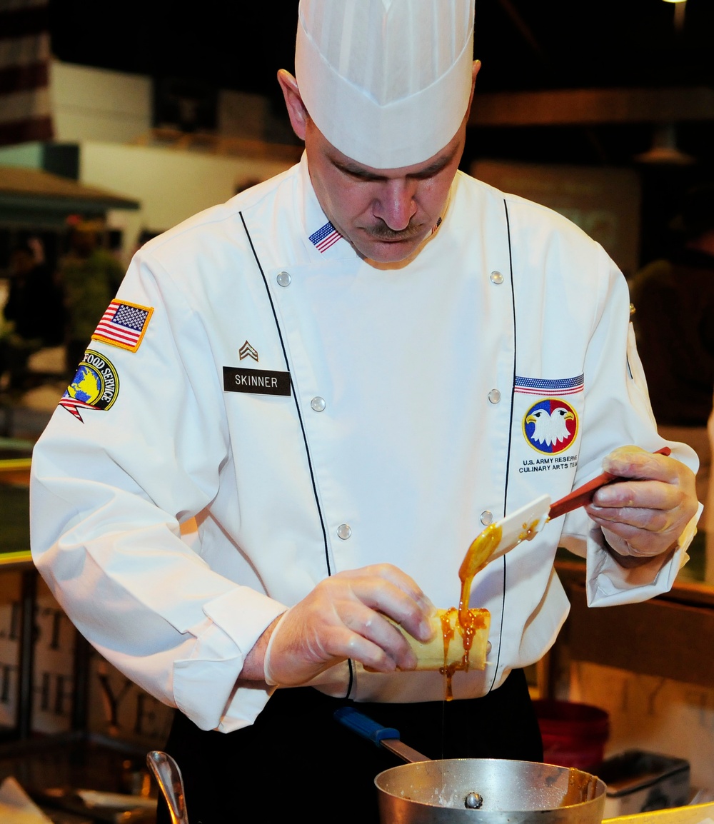 Contemporary category at Army Culinary Arts Competition