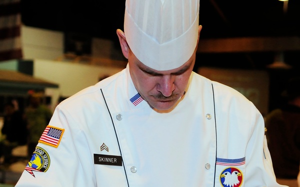 Contemporary category at Army Culinary Arts Competition