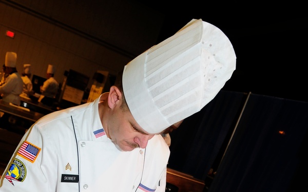Contemporary category at Army Culinary Arts Competition