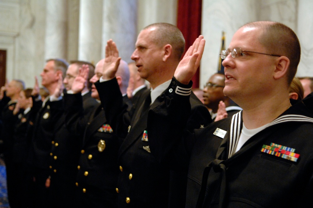 95th Navy Reserve Anniversary and Reenlistment ceremony