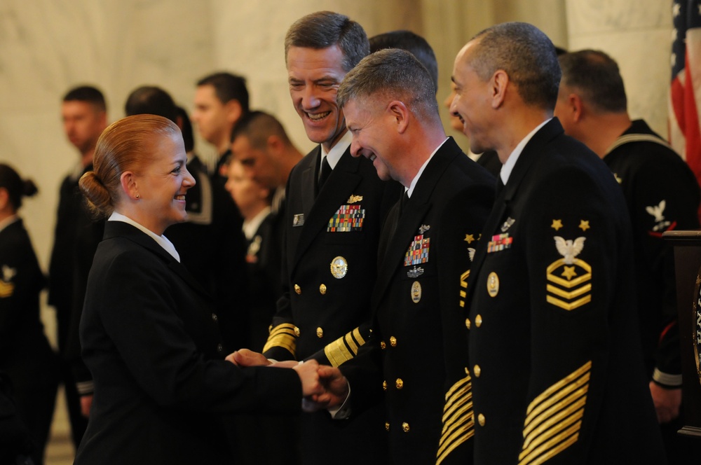 DVIDS Images 95th Navy Reserve Anniversary and Reenlistment