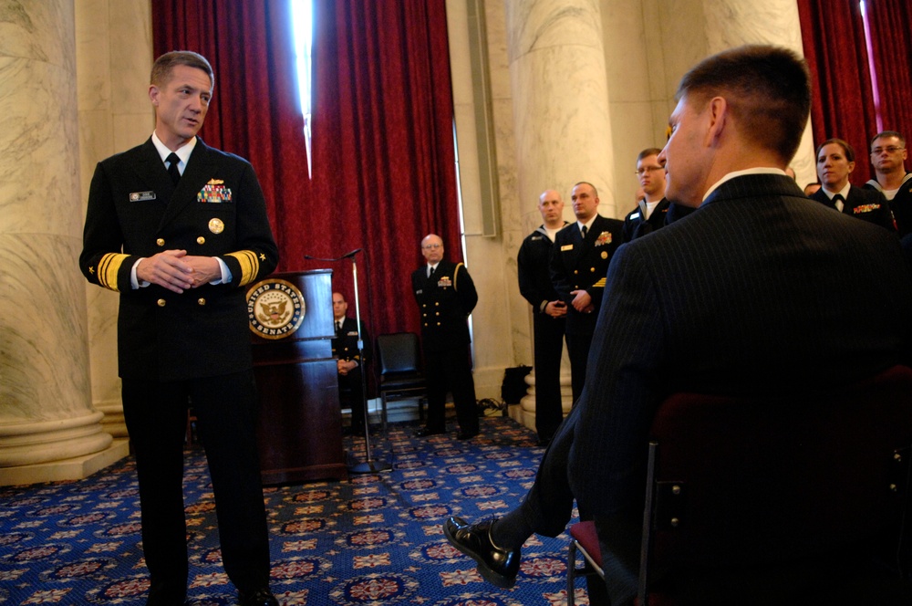 95th Navy Reserve Anniversary and Reenlistment ceremony