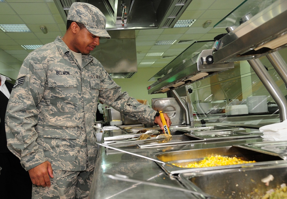 Public Health Team Keeps Airmen Safe