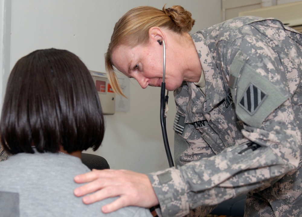 Physician's assistant encourages females to break through glass roof