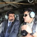 Iraqi officials observe elections from skies