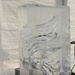 Sgt. Skinner competes in single block ice carving at the Army Culinary Arts Competition