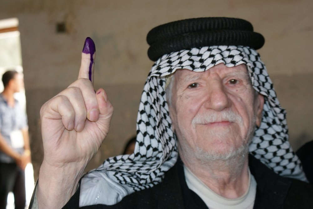 Proud Iraqis vote in Nasiriyah
