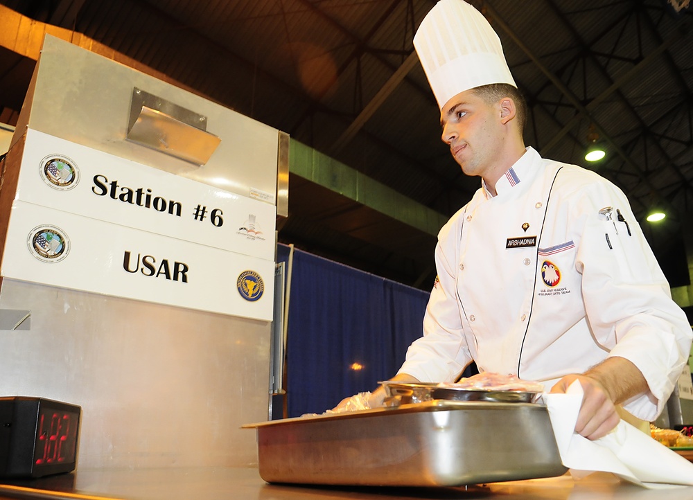 Army Reserve Competes in Contemporary categories at Army Culinary Arts Competition