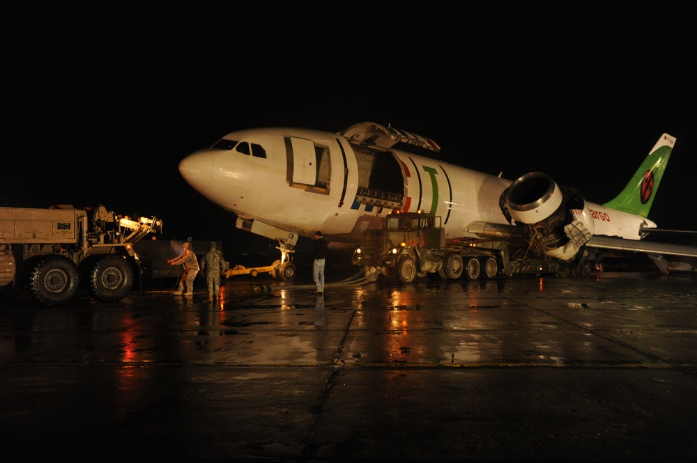 Airbus A300 Emergency Landing at Bagram Airfield