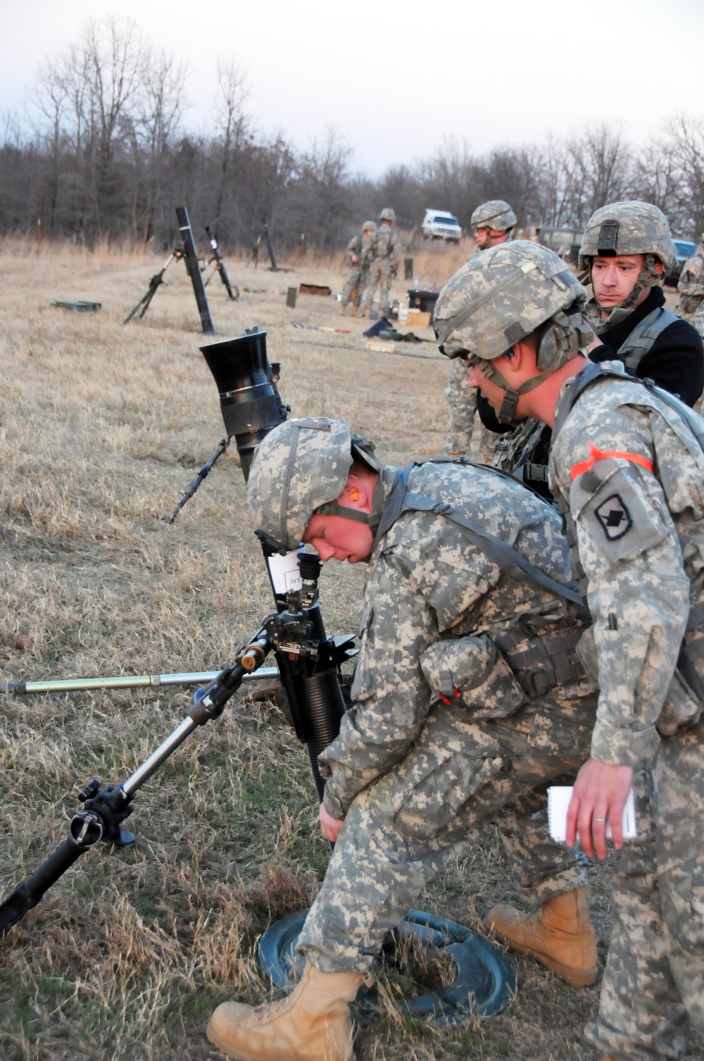 Mortar Live Fire at Camp Robinson