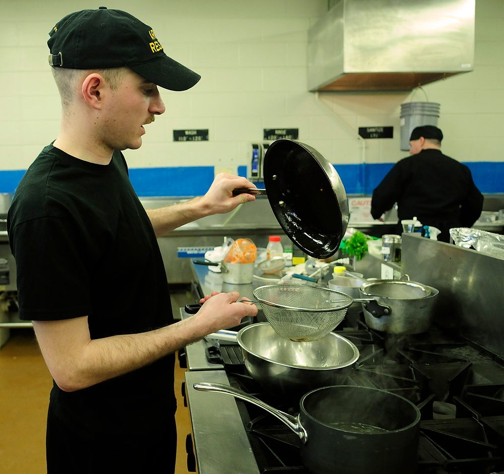 Behind the scenes with the Army Reserve at the Army Culinary Arts Competition