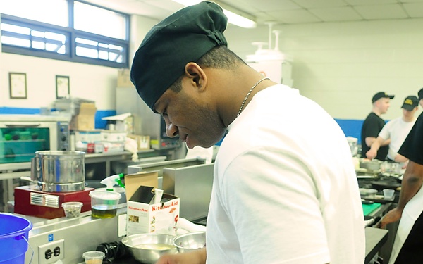 Behind the scenes with the Army Reserve at the Army Culinary Arts Competition