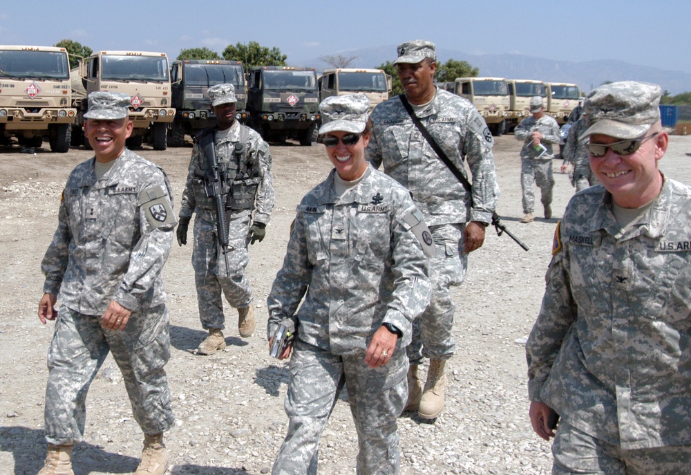 DVIDS Images Th Theater Sustainment Command Takes The Reins In Haiti Image Of
