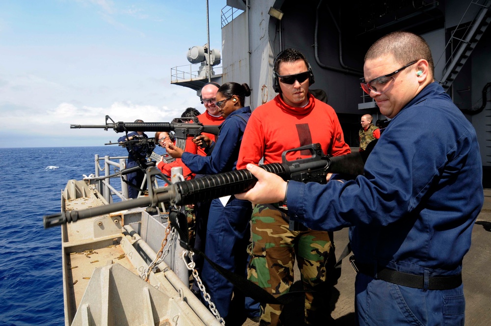 USS Nimitz action