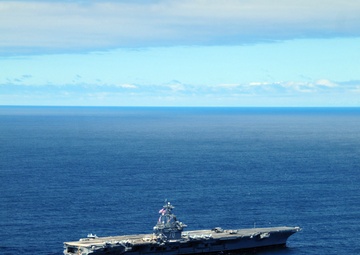 USS Carl Vinson action