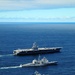 USS Carl Vinson action