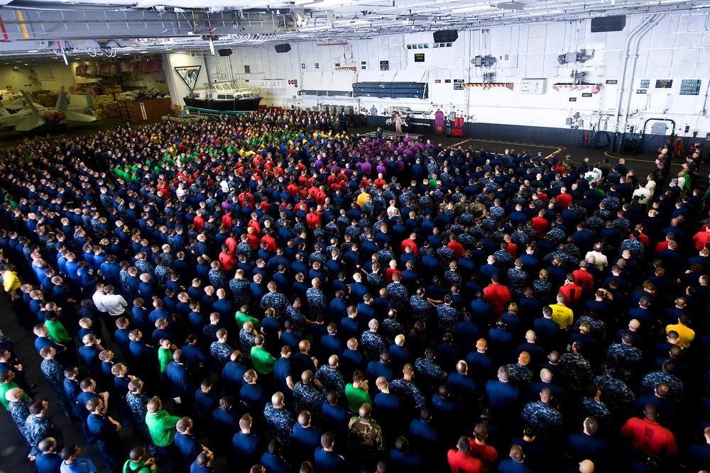 USS Carl Vinson Action