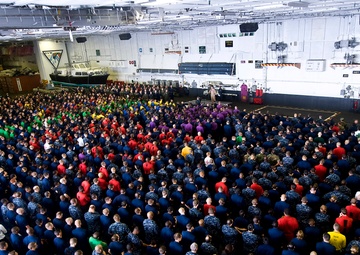 USS Carl Vinson Action