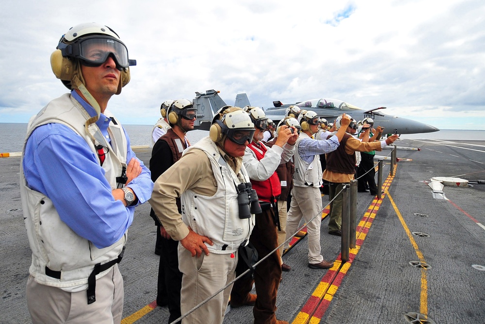 USS Carl Vinson Action
