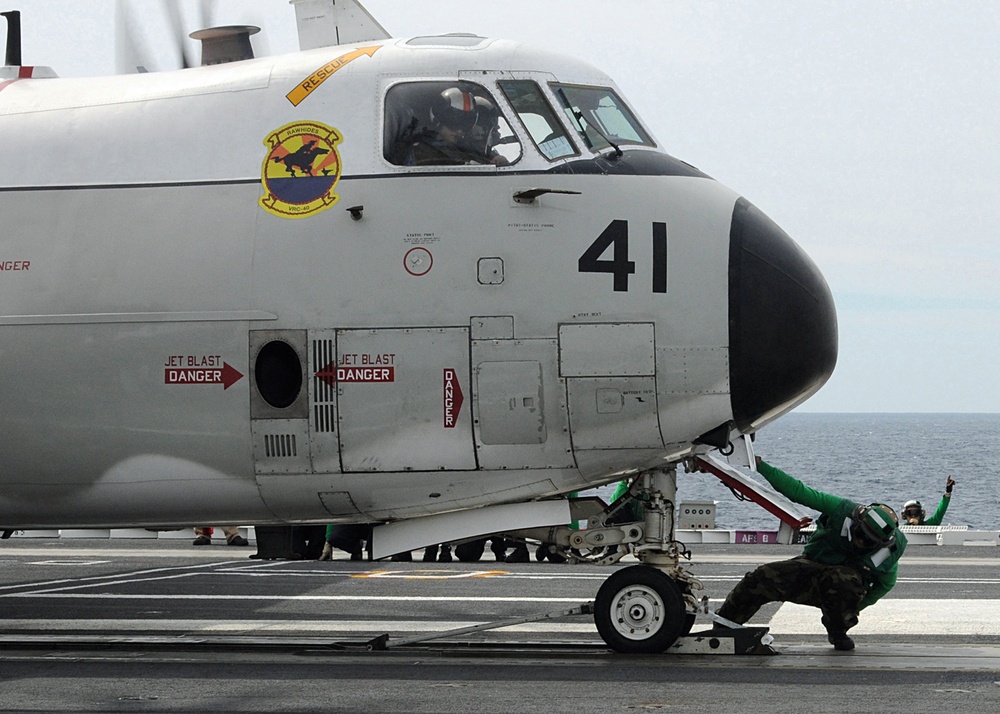DVIDS - Images - USS George H.W. Bush action [Image 1 of 2]